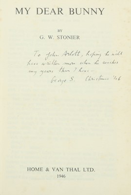 Lot 181 - Signed Modern Literature.- Whistler (Laurence)...