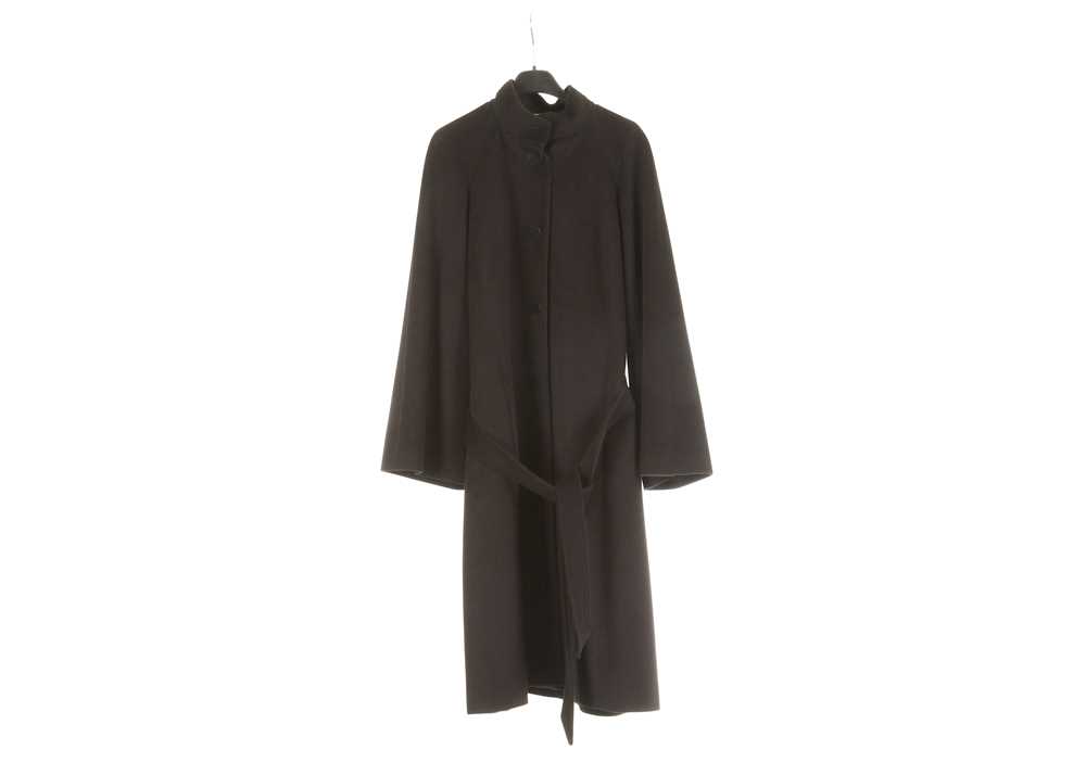 Lot 509 - Jaeger Black Wool Coat, early 2000s, Virgin...