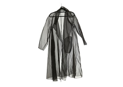 Lot 512 - Donna Karan Black Opera Coat, trench style...