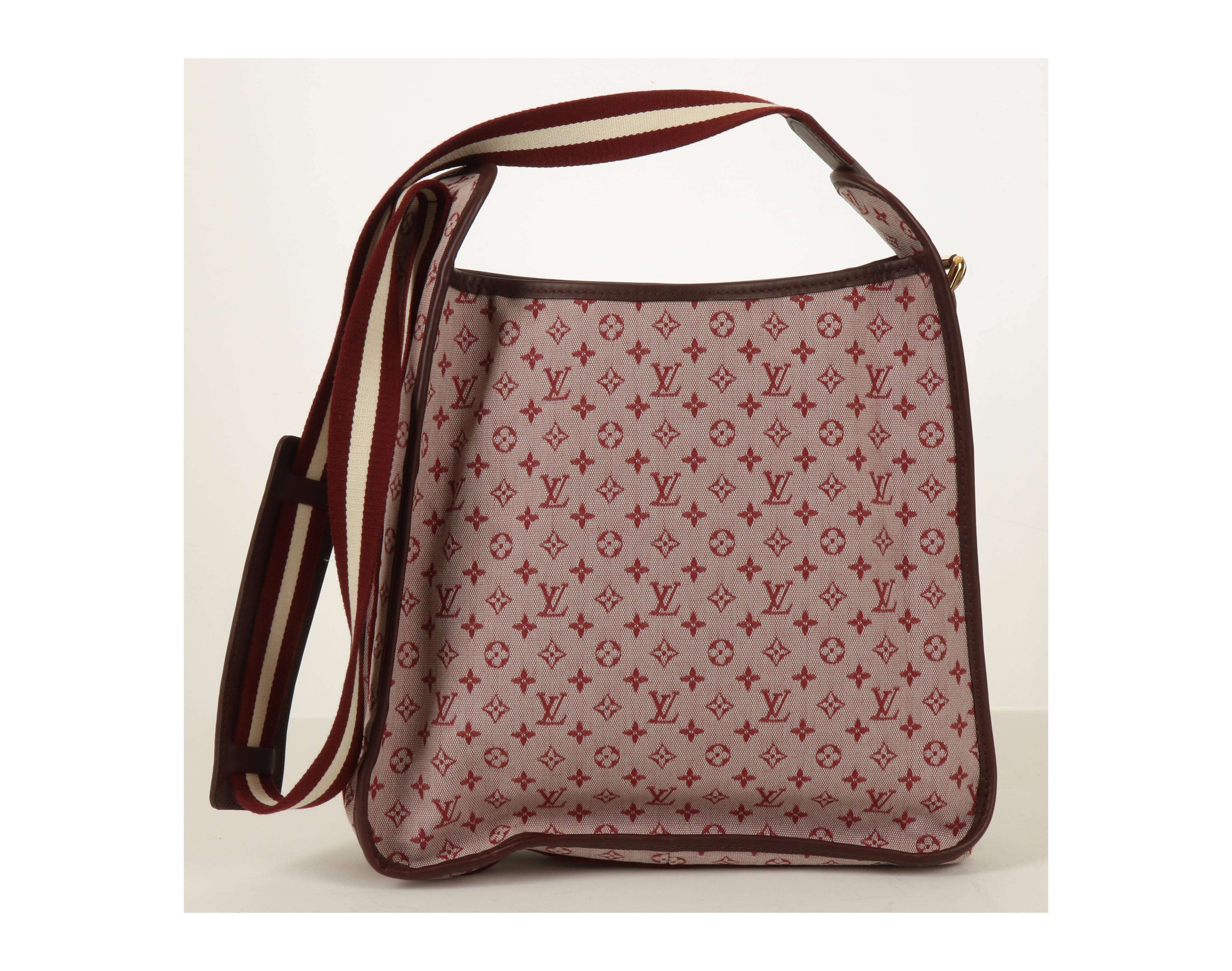 Lot 152 - Louis Vuitton Pink Mini Lin Mary Kate Bag, c.