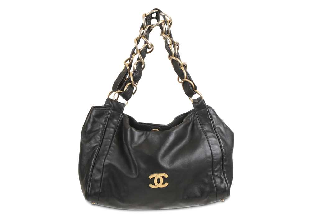Lot 227 - Chanel Black Limited Edition Olsen Hobo, c.