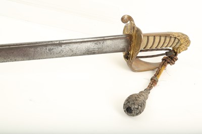 Lot 127 - An 1827 pattern Royal Navy officer's sword,...
