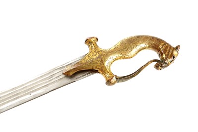 Lot 98 - A high status 18th century Indian sword,...