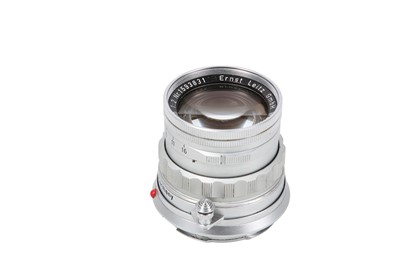 Lot 32 - A Leitz 5cm f/2 Summicron Lens Serial No:...