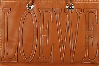 Lot 200 - Loewe Tan Leather Shoulder Bag, 'LOEWE' to one...