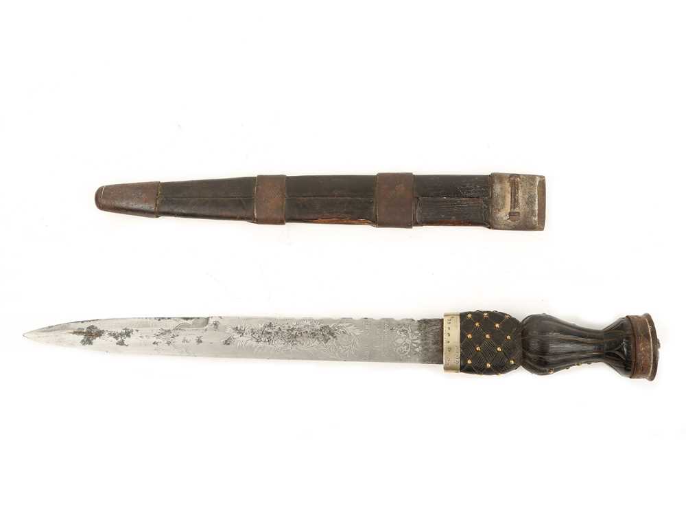 Lot 55 - A Victorian Highland regimental piper's dirk...