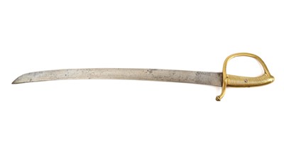 Lot 110 - A Dutch Model 1819 infantry short sword,...