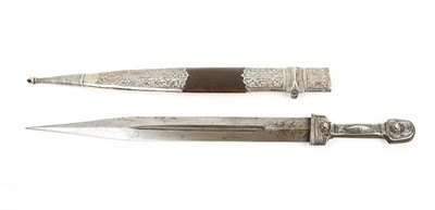 Lot 88 - A 19th century kindjal dagger with elaborate...