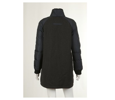 Lot 47 - Marni Navy Quilted Coat, parka style jacket,...