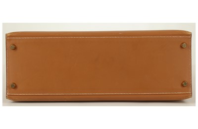 Lot 202 - Hermes Tan Barenia Kelly Sellier 35, c. 1997,...