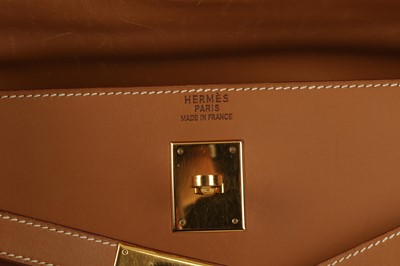 Lot 202 - Hermes Tan Barenia Kelly Sellier 35, c. 1997,...