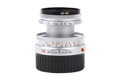 Lot 33 - A Leitz 50mm f/2.8 Elmar-M Lens Serial No:...