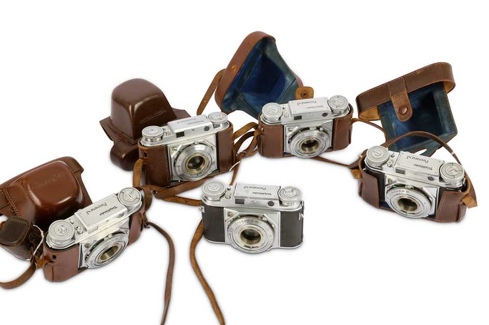 Lot 348 - A Group of Voigtlander Prominent Rangefinder Camera Bodies