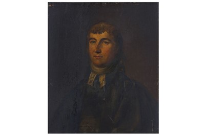 Lot 184 - ENGLISH SCHOOL (19TH CENTURY)  Portrait of a...