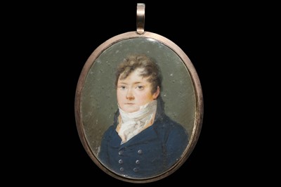 Lot 41 - ENGLISH SCHOOL (CIRCA 1810) Portrait miniature...