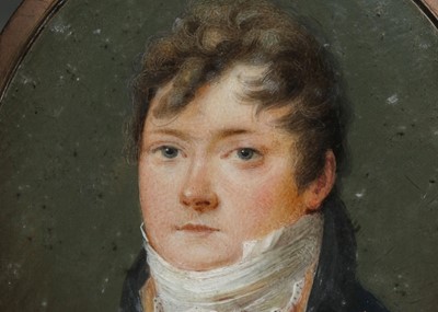 Lot 41 - ENGLISH SCHOOL (CIRCA 1810) Portrait miniature...