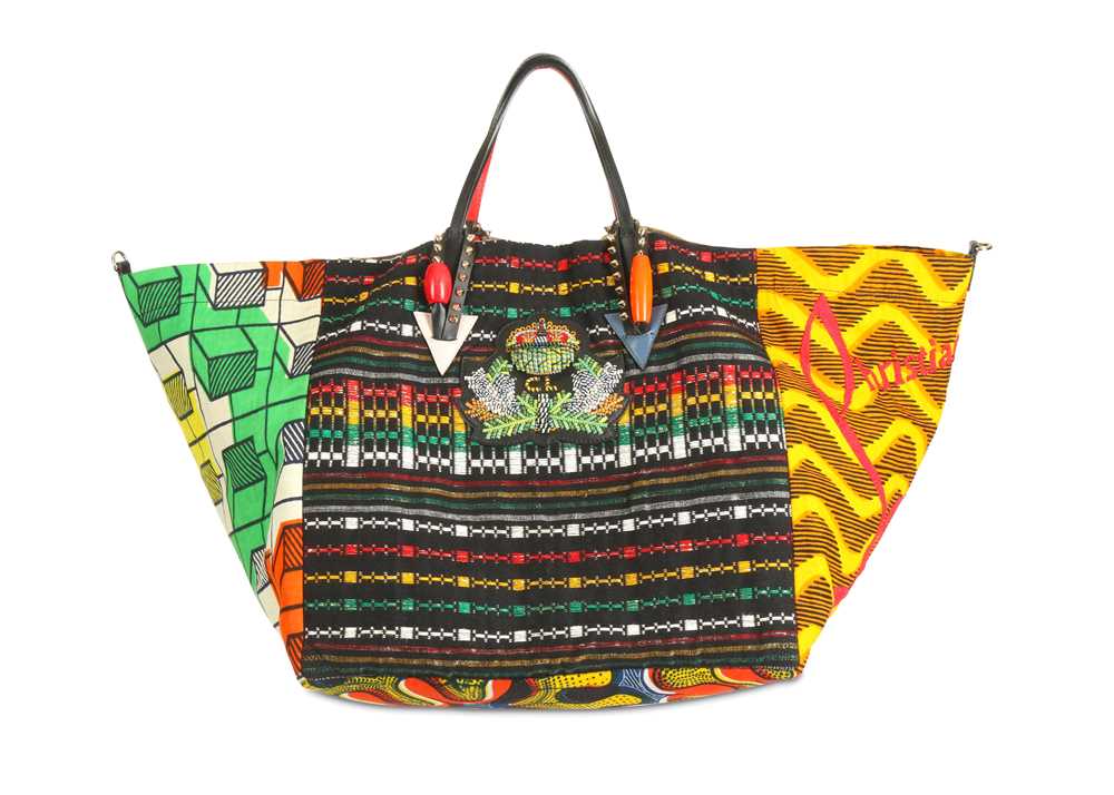 Lot 336 - Christian Louboutin Africaba Tote, c. 2016,...