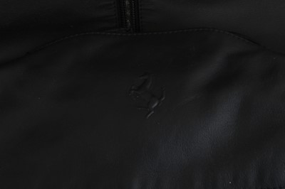 Lot 519 - Two Pieces of Ferrari Schedoni Black Leather...