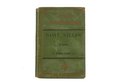 Lot 109A - James (Henry) Daisy Miller. A Study, FIRST...