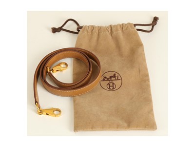 Lot 201 - Hermes Vache Naturelle Kelly Retourne 32, c....
