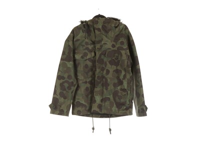 Lot 457 - Coach Men's Camouflage Parka, zip up jacket...