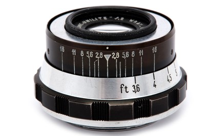 Lot 101 - A Wray 35mm f/2 Cine-Unilite Lens Serial No:...