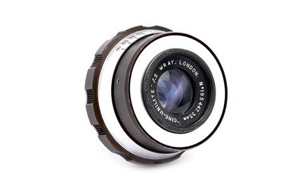 Lot 101 - A Wray 35mm f/2 Cine-Unilite Lens Serial No:...