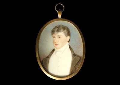 Lot 59 - ENGLISH SCHOOL (CIRCA 1805) Portrait miniature...