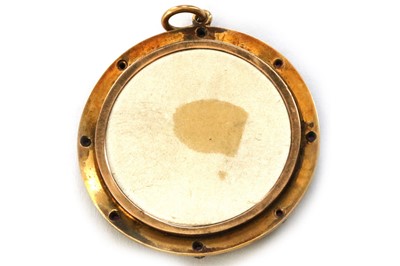 Lot 55 - ENGLISH SCHOOL (CIRCA 1895) Portrait miniature...