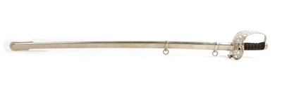 Lot 135 - A British cavalry officer's sword, 1896...