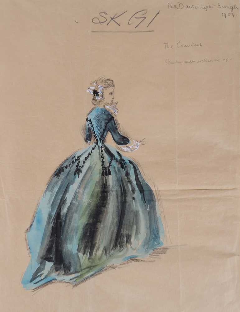 Lot 93 - Messel (Oliver) Costume design for the...