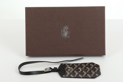 Lot 380 - Goyard Black Luggage Tag, c. 2018, iconic...