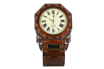 Lot 637 - A Victorian rosewood and mother of pearl...