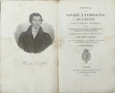 Lot 16 - Caillé (René) Journal d’un Voyage a Temboctou...