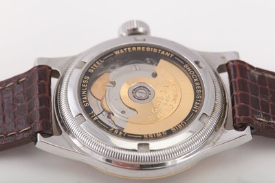 Lot 273 - ORIS. A STAINLESS STEEL AUTOMATIC WRISTWATCH....