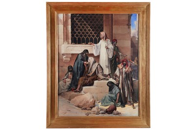 Lot 4 - LOUIS HAGHE (BELGIAN 1806-1885). 'A corner of...