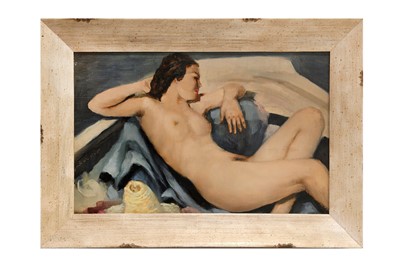 Lot 6 - FRANTISEK SOUKUP (CZECH 1971-2007) 'Sunbathing'...