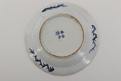 Lot 111 - A SMALL BOW PORCELAIN PLATE, circa 1760-65,...