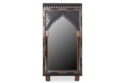 Lot 53 - AN ALHAMBRA-STYLE WALL OR PIER MIRROR....