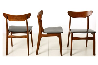 Lot 108 - HANS WEGNER FOR CARL HANSEN, A SET OF FOUR...