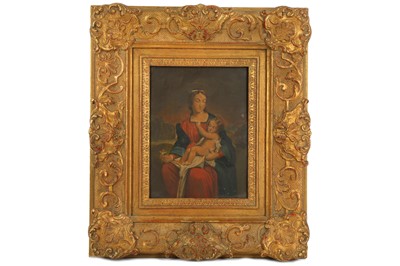 Lot 141 - EUROPEAN SCHOOL (19TH CENTURY) Madonna and...