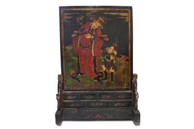 Lot 61 - A LARGE AND IMPRESSIVE CHINESE ROOM DIVIDER....