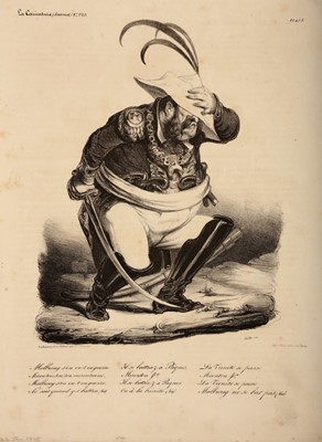 Lot 244 - Daumier (Honoré)  A collection of satires and...