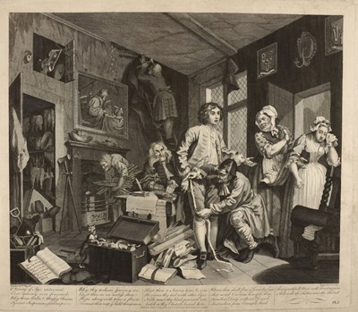 Lot 258 - Hogarth (William, after) The Rake’s...