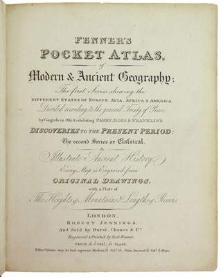 Lot 205 - Fenner (Rest) Fenner's Pocket Atlas of Modern...