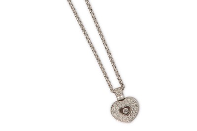 Lot 178 - A 'Happy Diamond' pendant necklace, by Chopard...