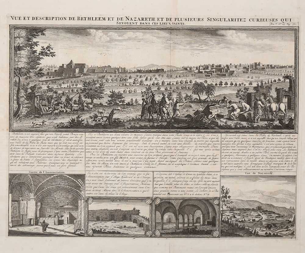 Lot 296 - Holy Land.- De Wit (Frederik) Terra Sancta,...