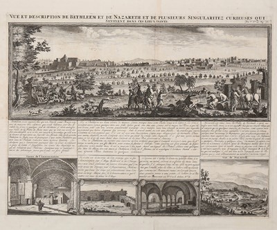 Lot 296 - Holy Land.- De Wit (Frederik) Terra Sancta,...