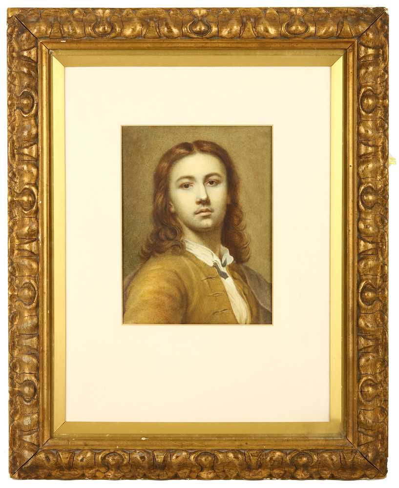 Lot 782 - 19th century British school  Self portrait...