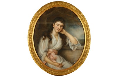 Lot 782 - 19th century British school  Self portrait...